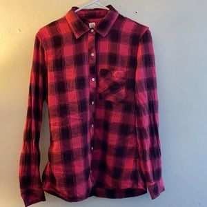 Long sleeve flannel